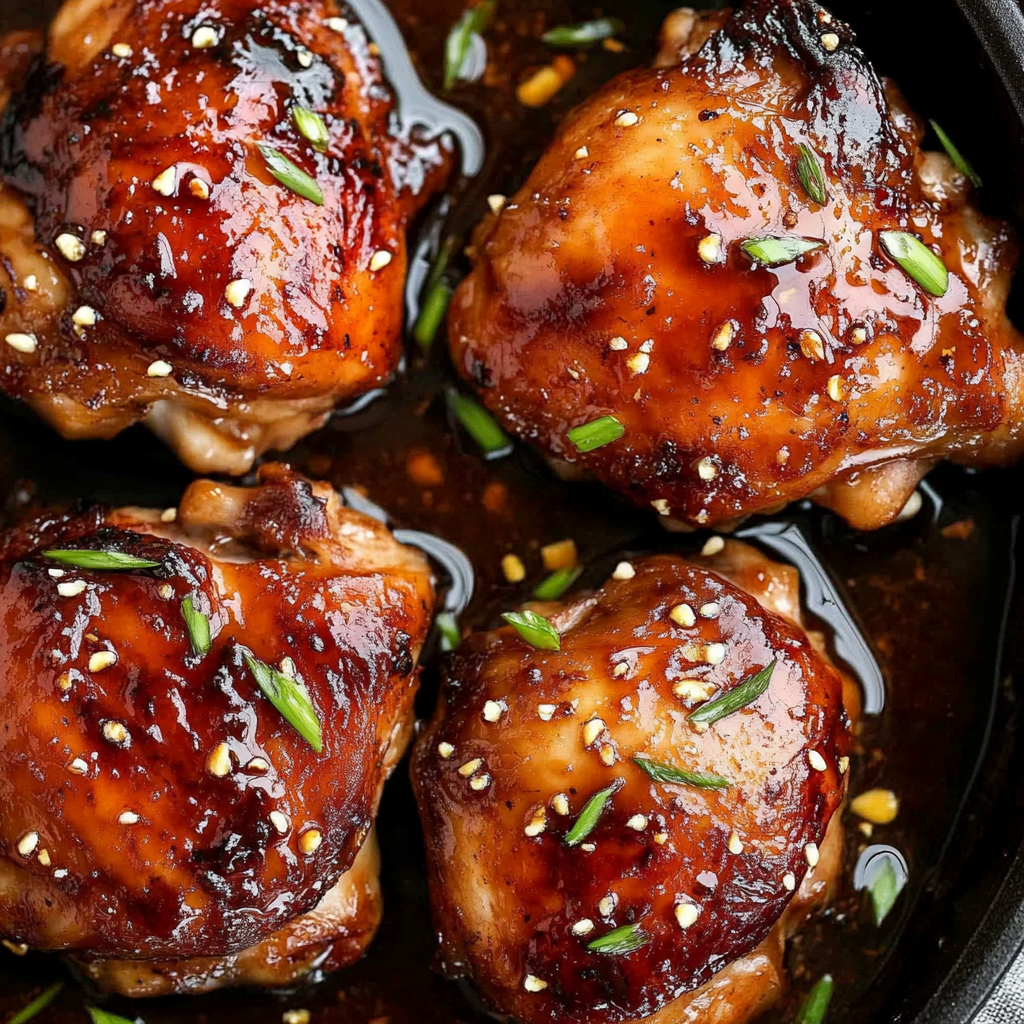Easy Soy Garlic Chicken Thighs