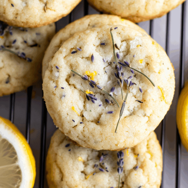Lemon Lavender Cookie Recipe