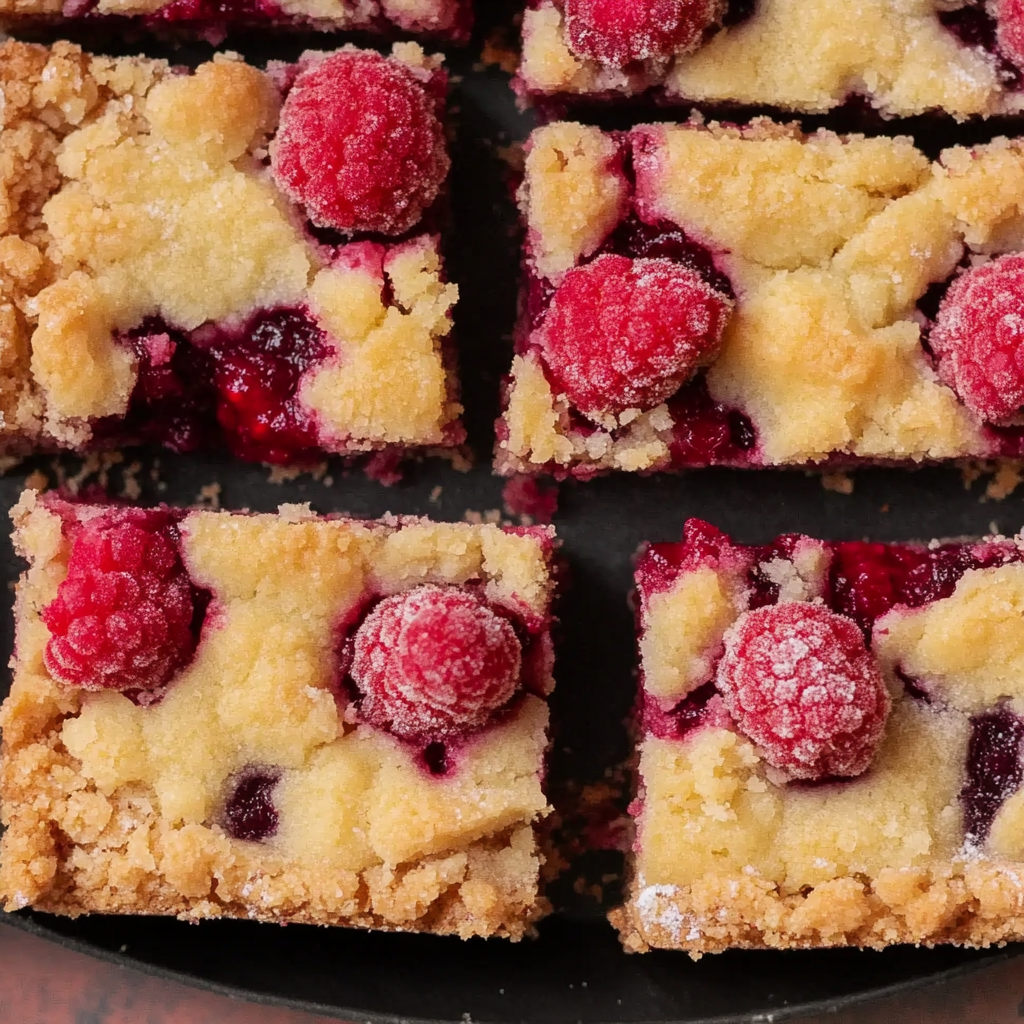 Lemon Raspberry Bars