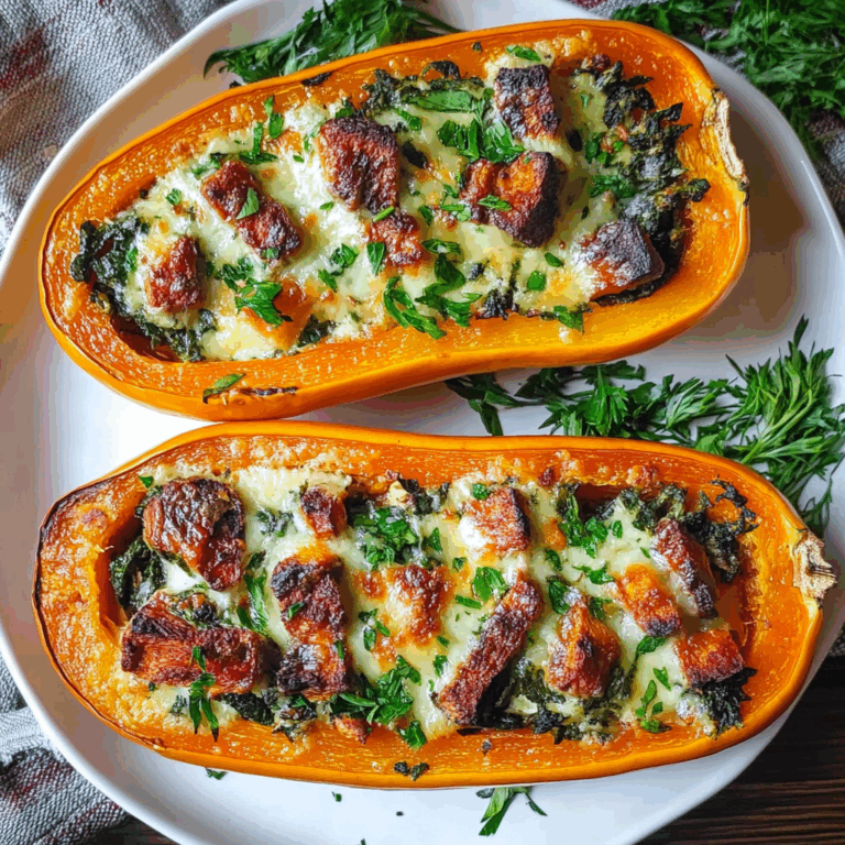 Stuffed Butternut Squash