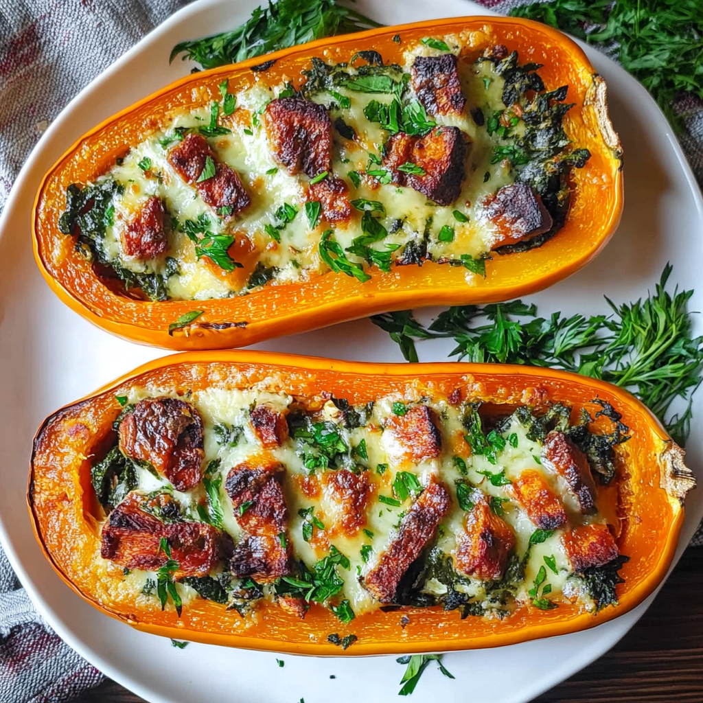 Stuffed Butternut Squash