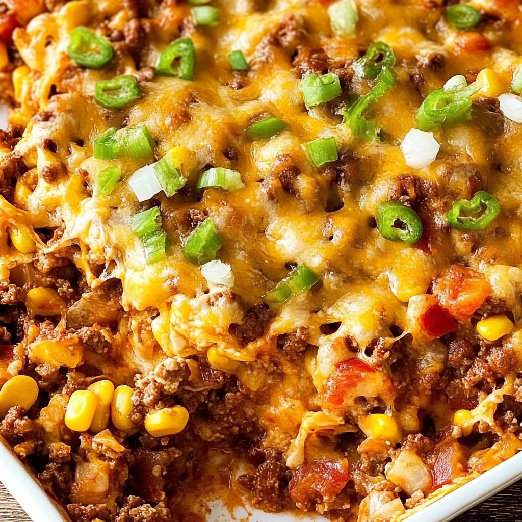 Walking Taco Casserole Recipe