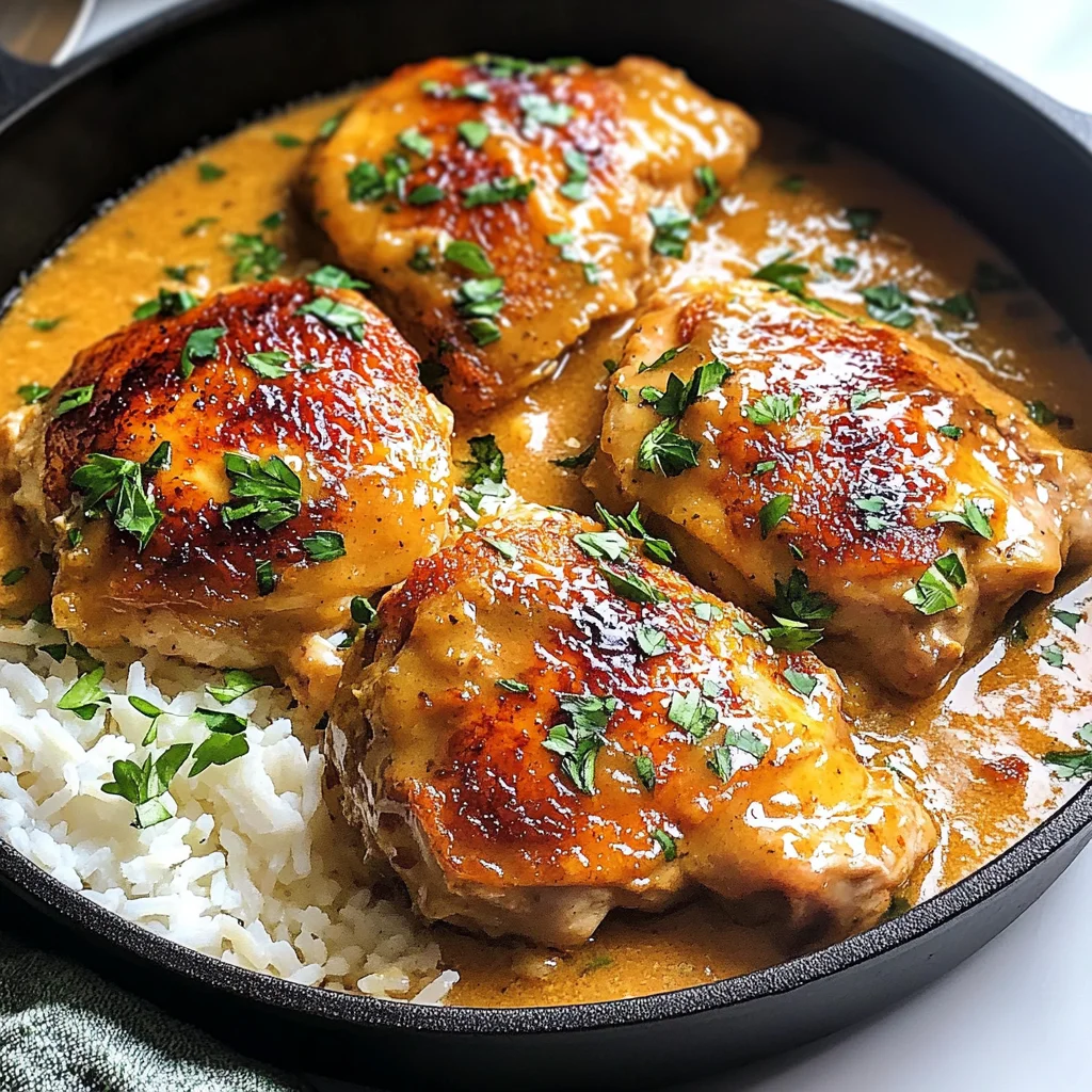 Best Smothered Chicken and Rice