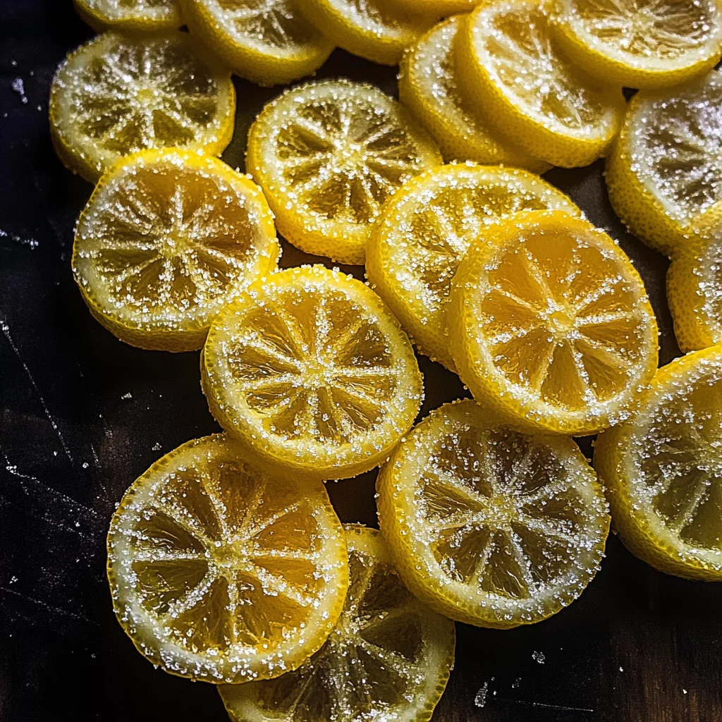Candied Lemon Slices