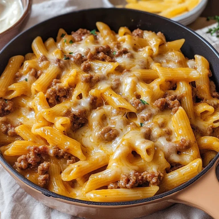 Cheeseburger Pasta