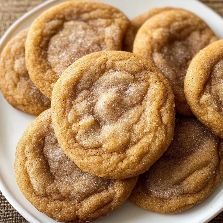 Chewy Pumpkin Snickerdoodles Recipe