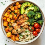Chicken & Sweet Potato Buddha Bowl