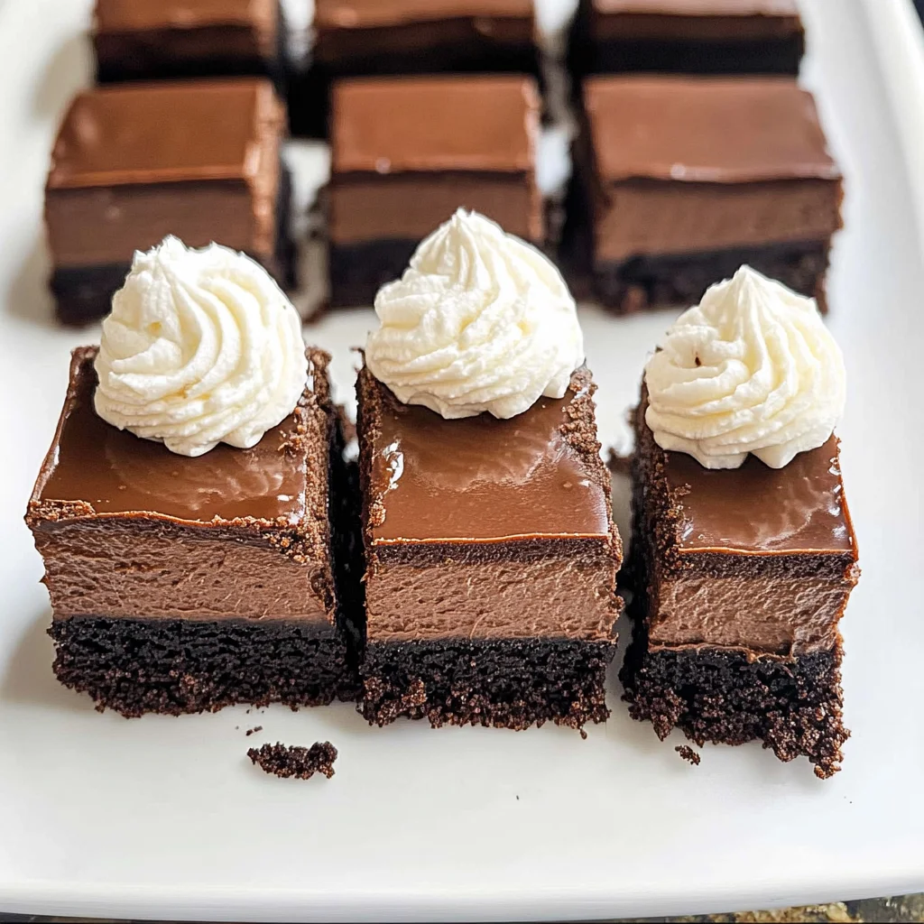 Chocolate Cheesecake Bars