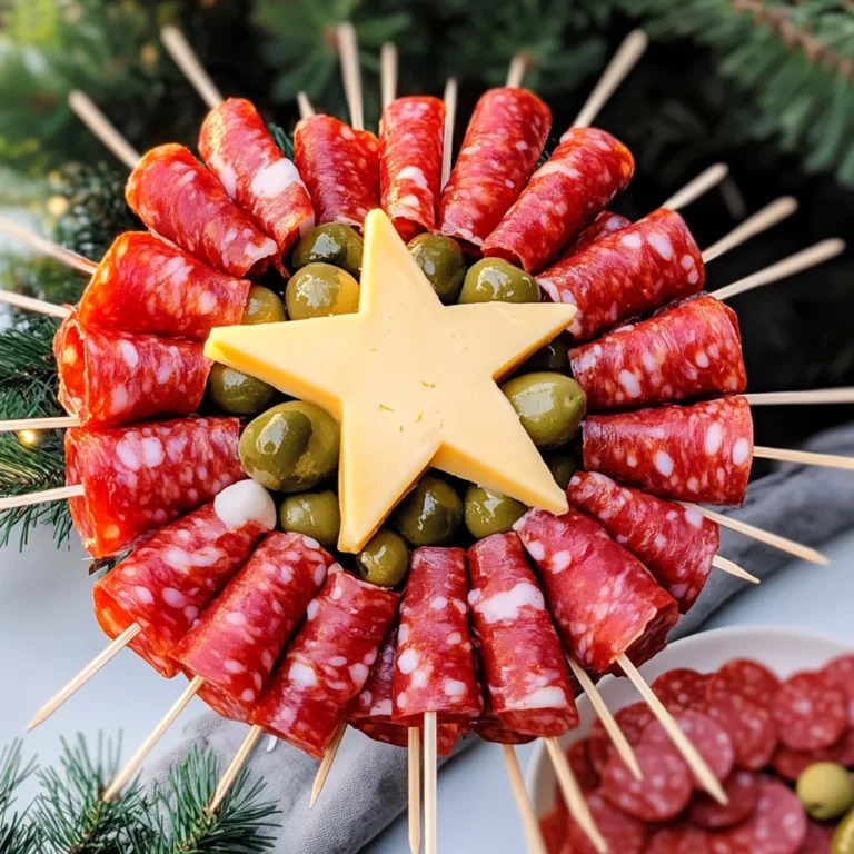 Christmas Charcuterie Skewers Recipe