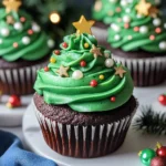 Christmas Tree Cupcakes