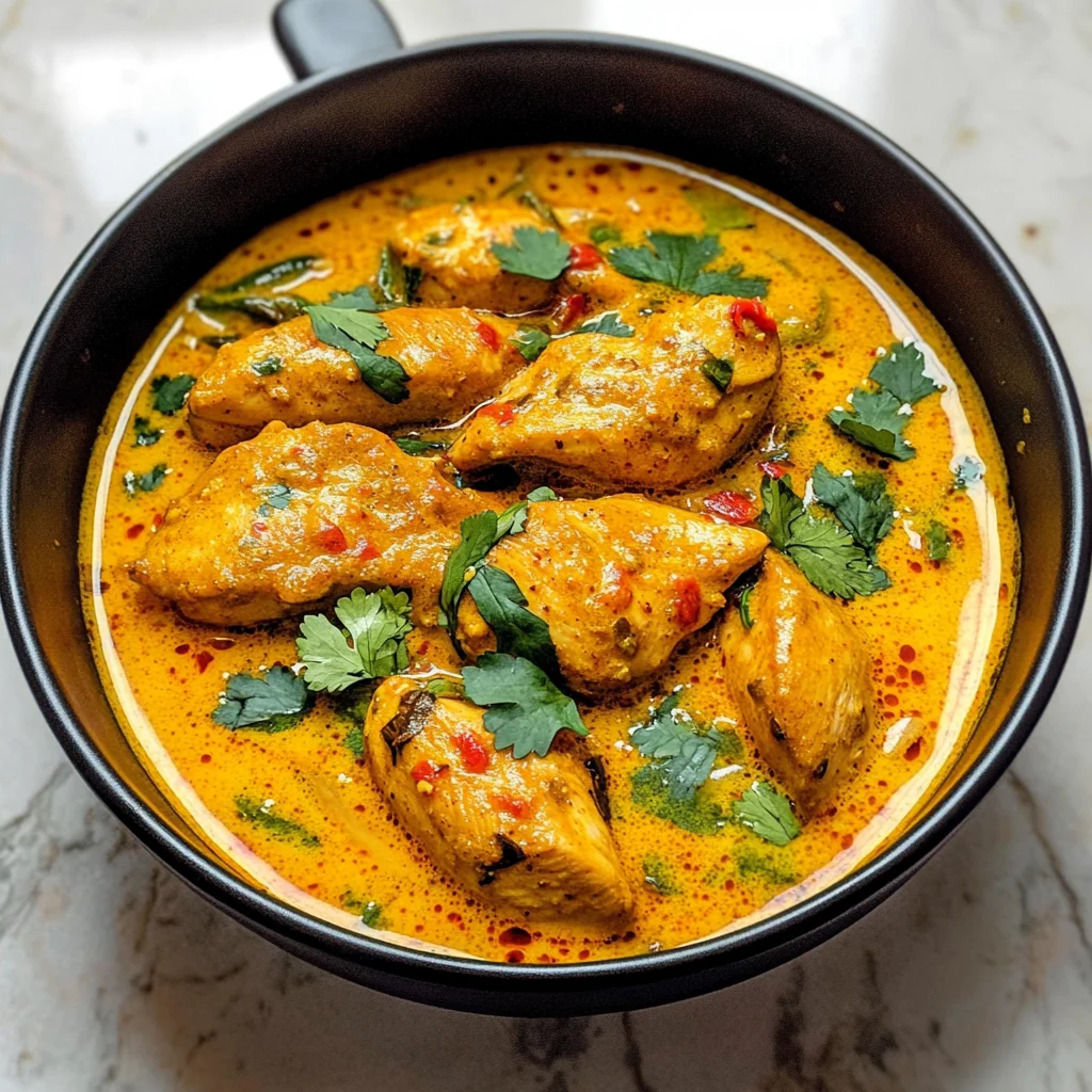 Coconut Milk Curry with Chicken
