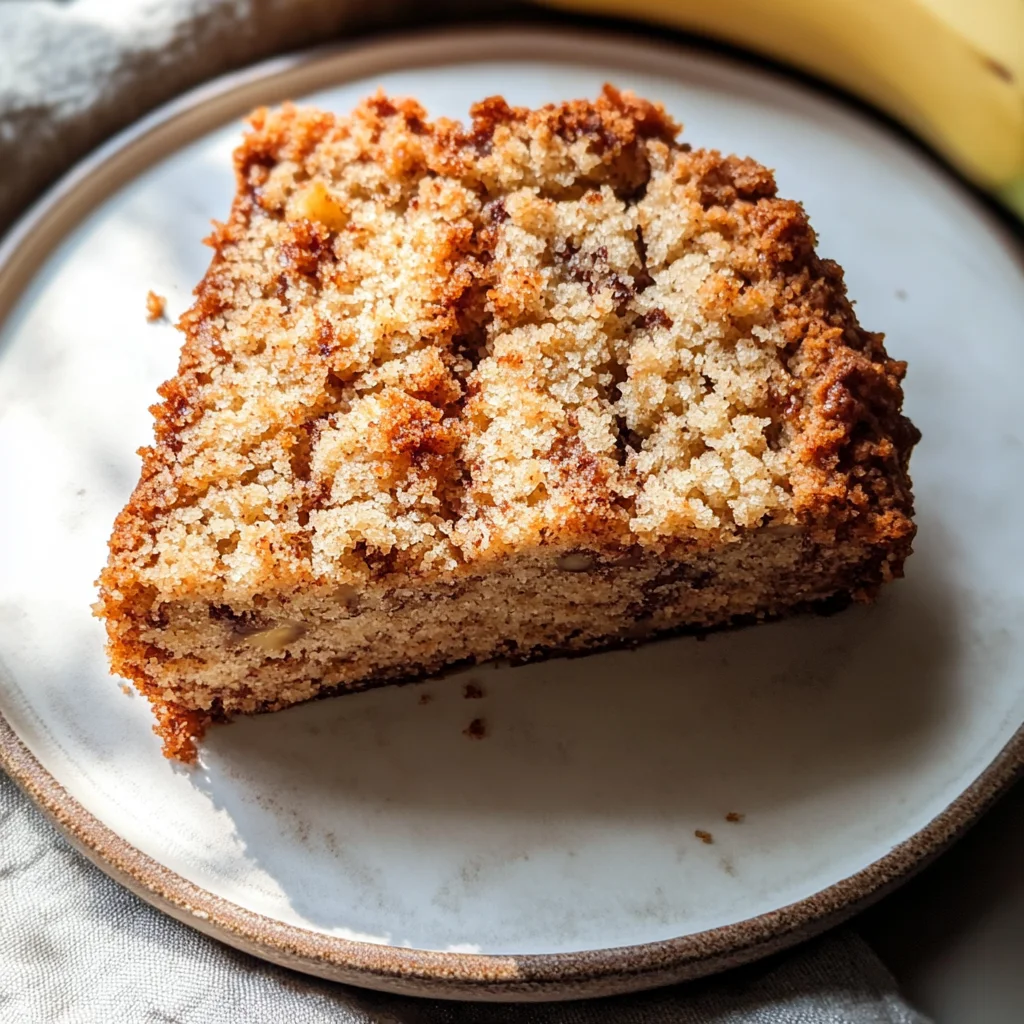 Coffee Cake Banana Bread