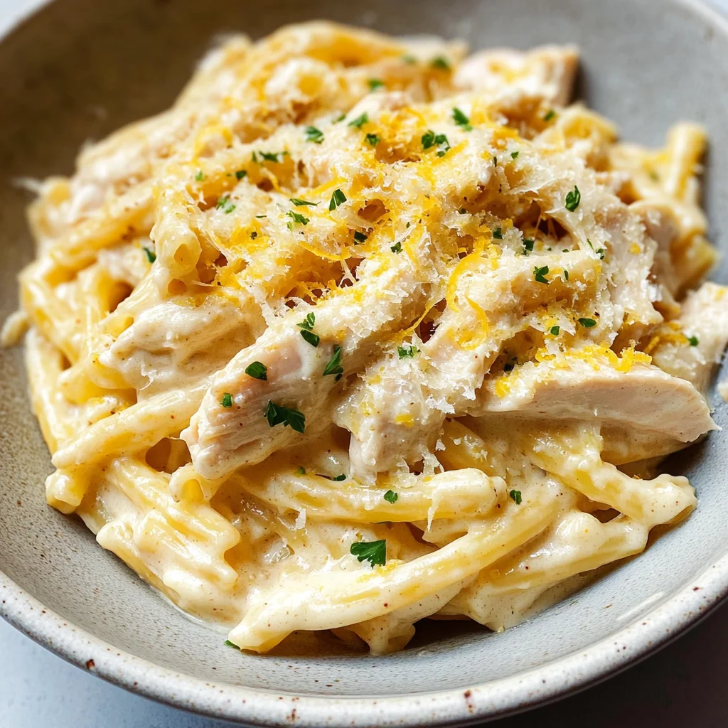 Creamy Lemon Chicken Pasta