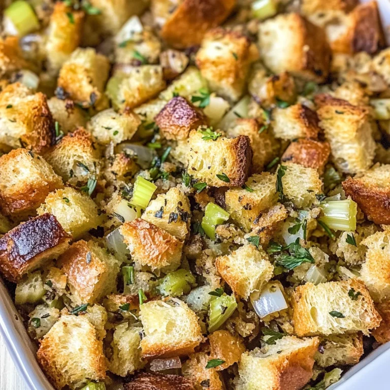 Delicious Grandma’s Thanksgiving Stuffing Recipe