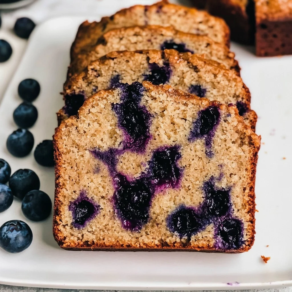 Easy Blueberry Banana Bread