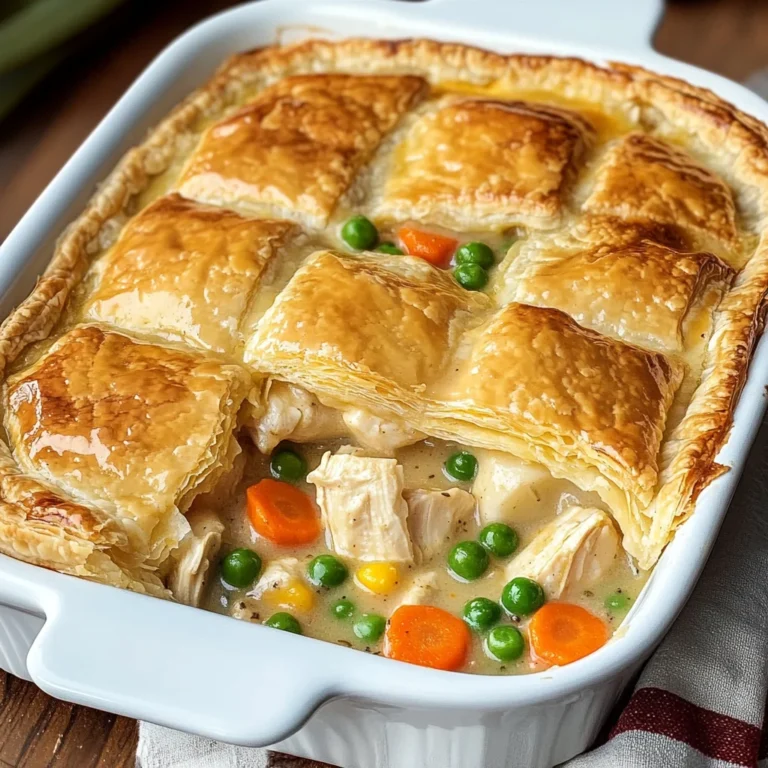 Easy Chicken Pot Pie Casserole