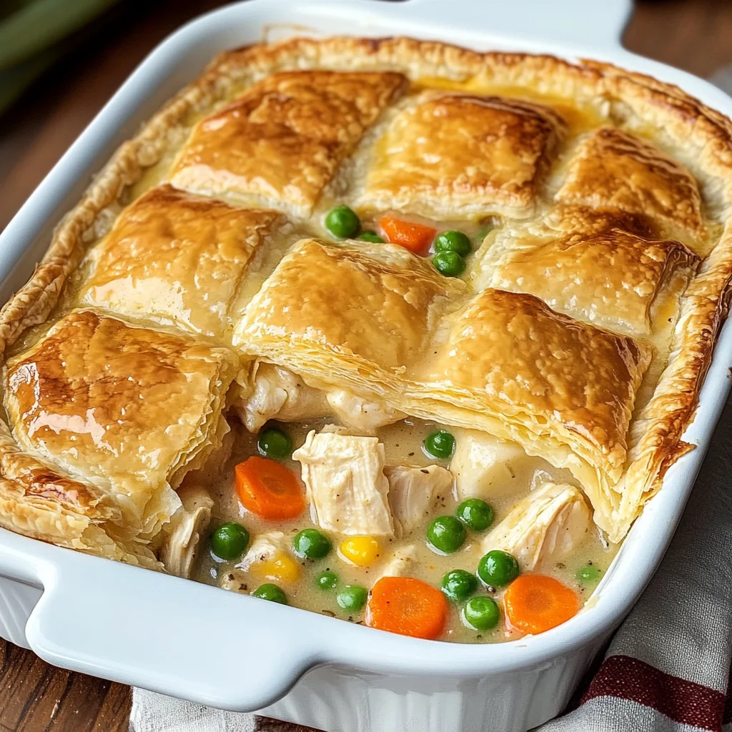 Easy Chicken Pot Pie Casserole