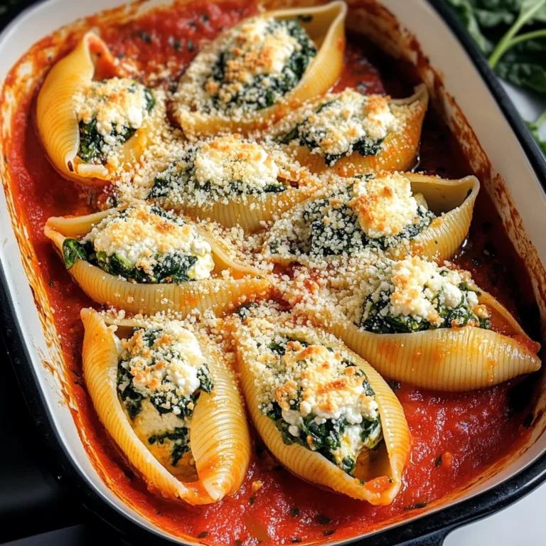 Easy Christmas Stuffed Shells Recipe