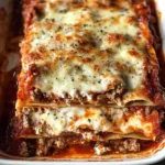 Easy Lasagna Recipe (No Boil Noodles)