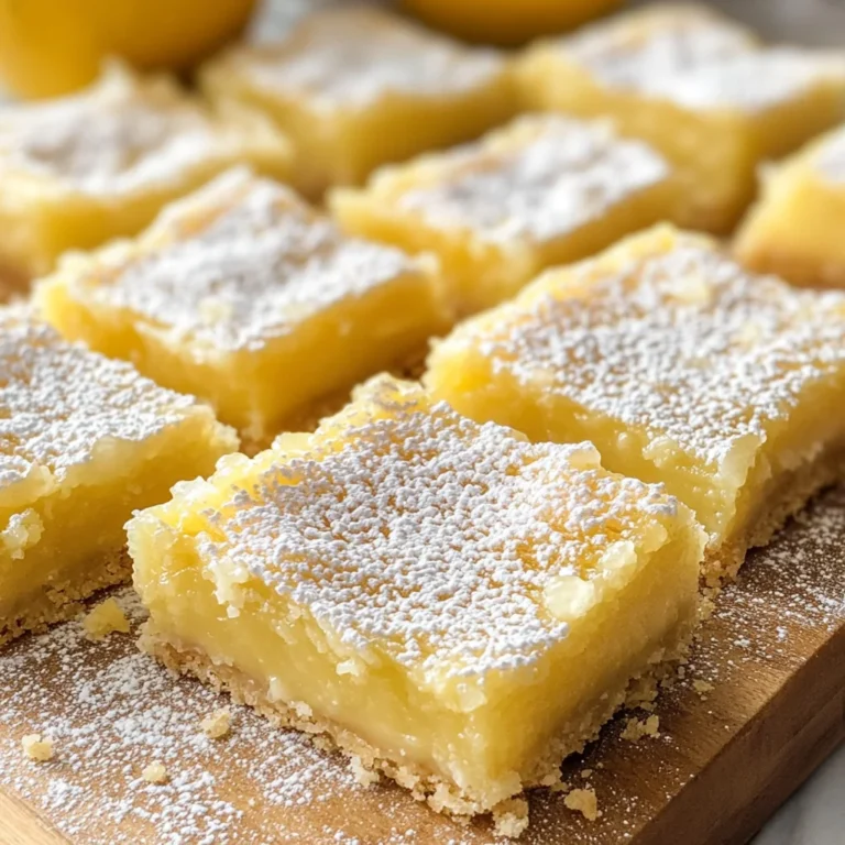 Easy Lemon Squares