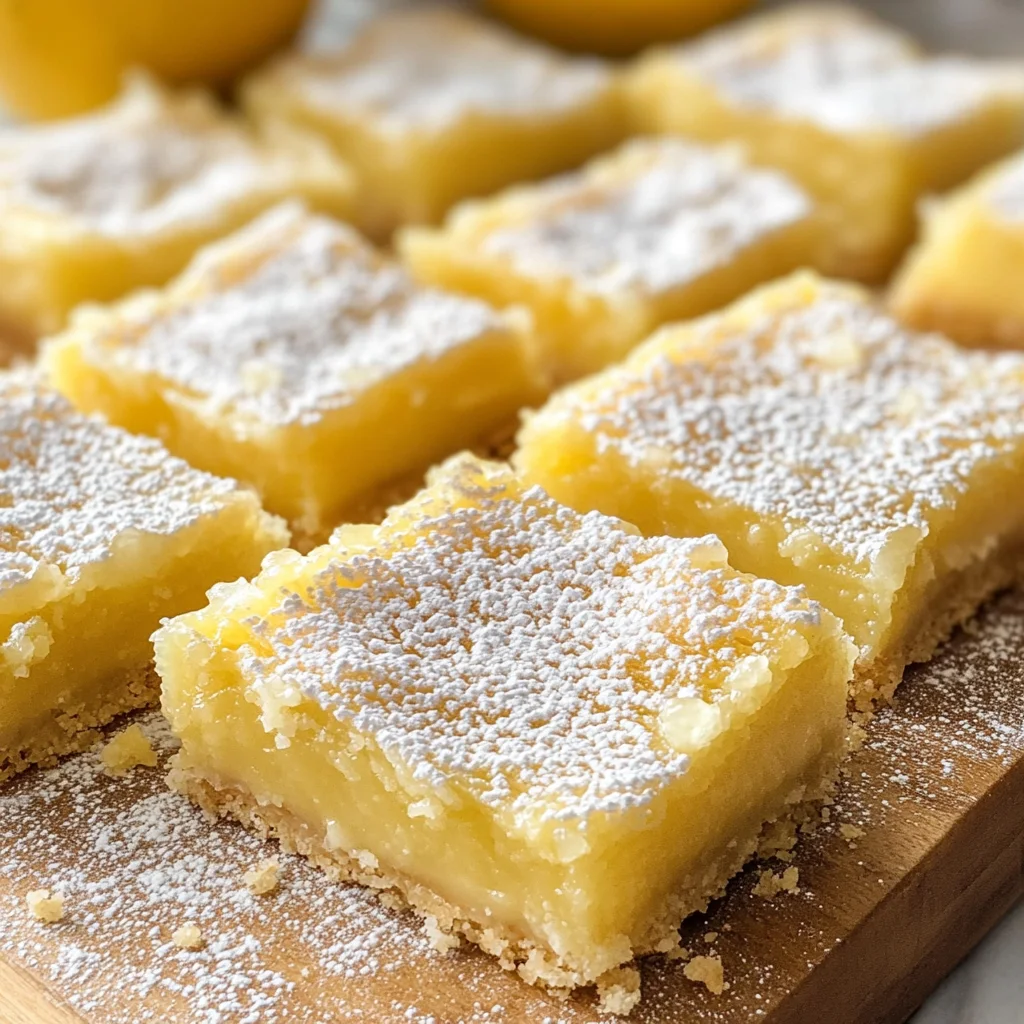 Easy Lemon Squares