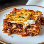 Easy Meat Lasagna