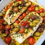 Easy Mediterranean Baked fish