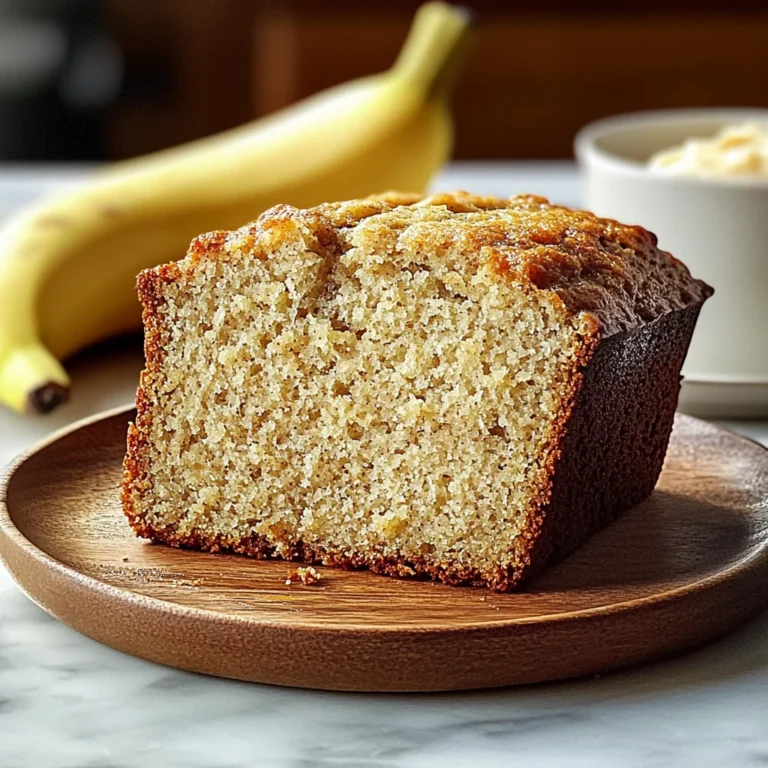 Easy Moist Banana Bread