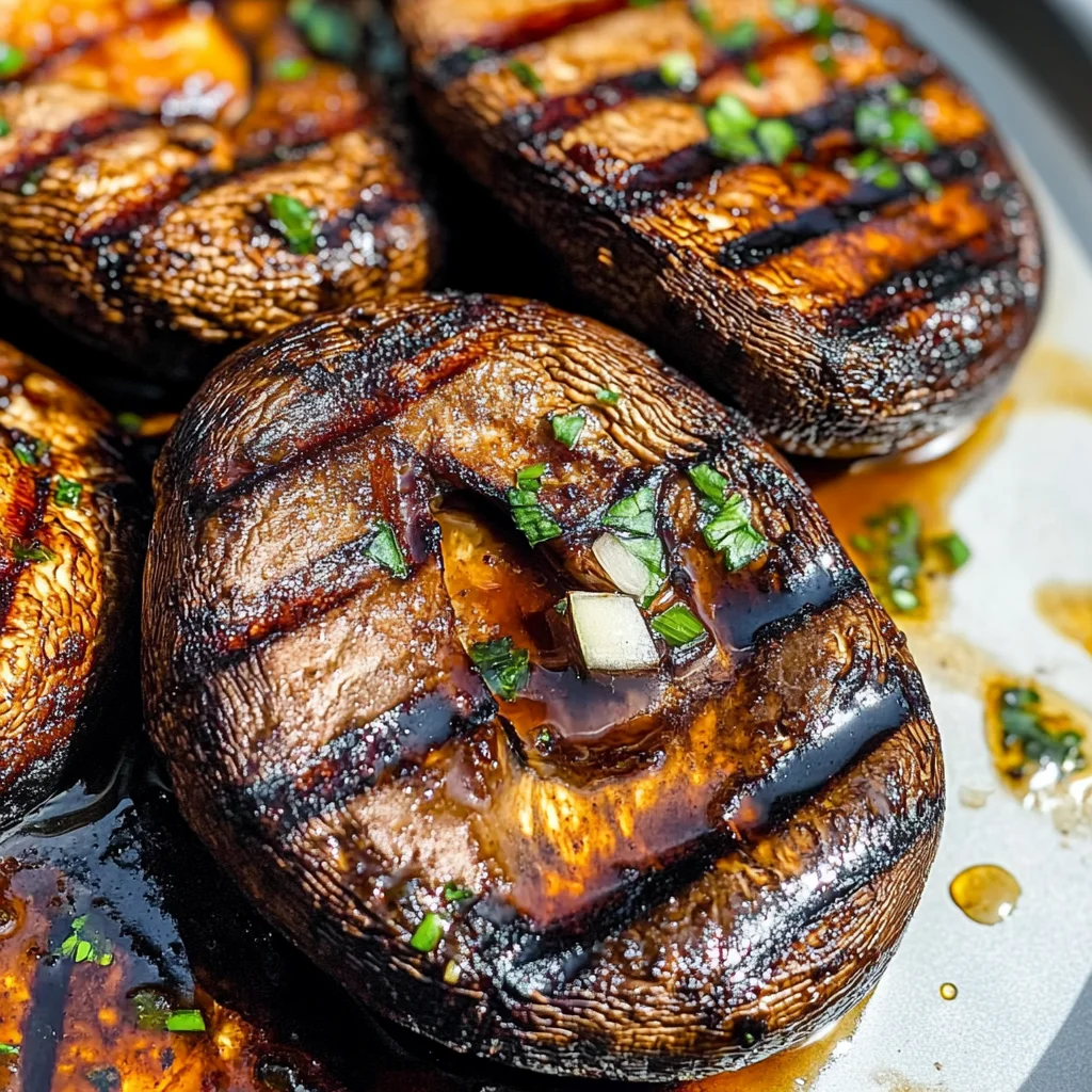 Grilled Portobello Mushrooms