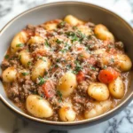 Ground Beef Gnocchi