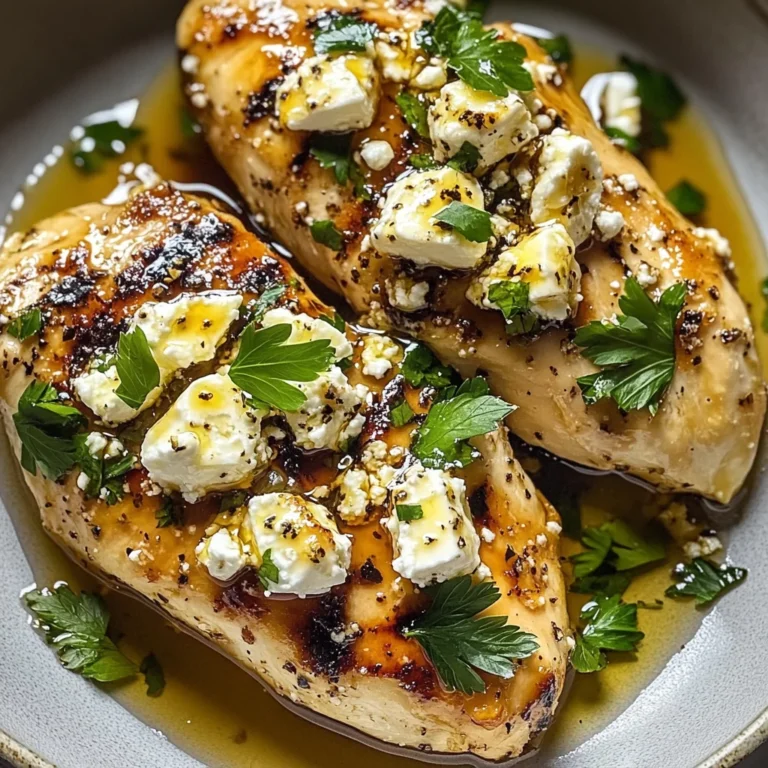 Hot Honey Feta Chicken Dish: A Deliciously Spicy and Savory Recipe