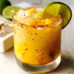 Hot Honey Spicy Mango Margarita