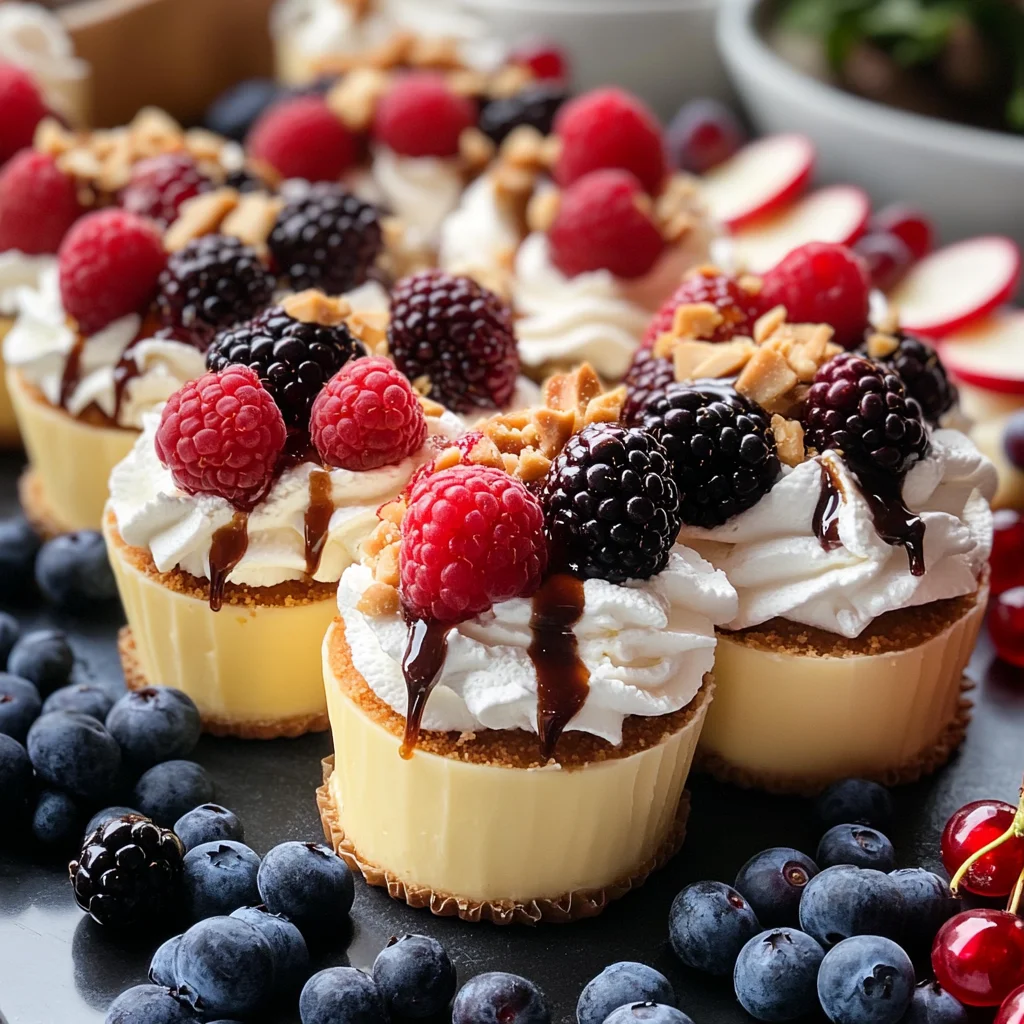 How To Make An Epic Mini Cheesecake Board