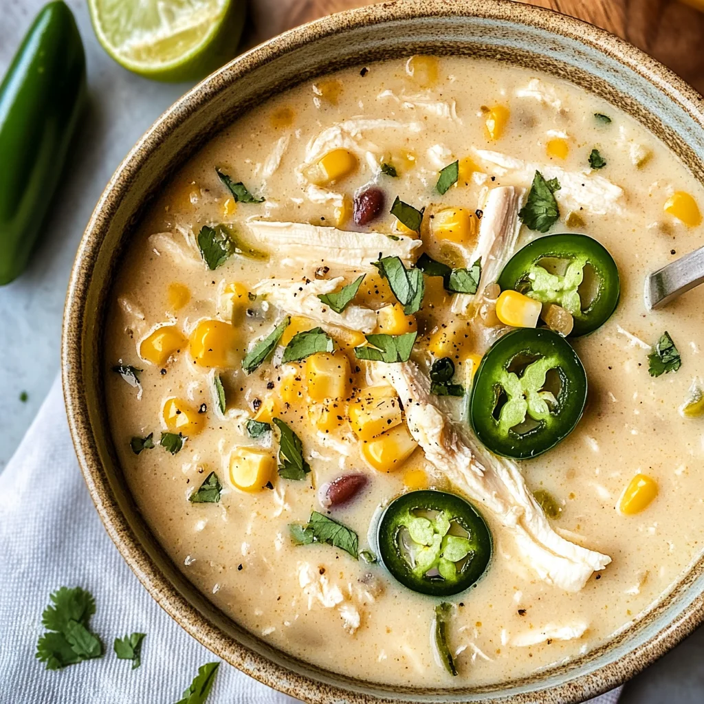 Instant Pot White Chicken Chili Recipe