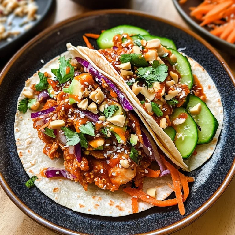 Korean Chicken Tacos Recipe