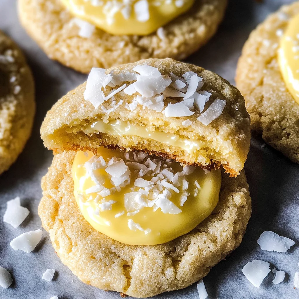 Lemon Coconut Heaven Cookies – Easy Dessert Recipe