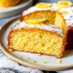 Meyer Lemon Syrup Cake