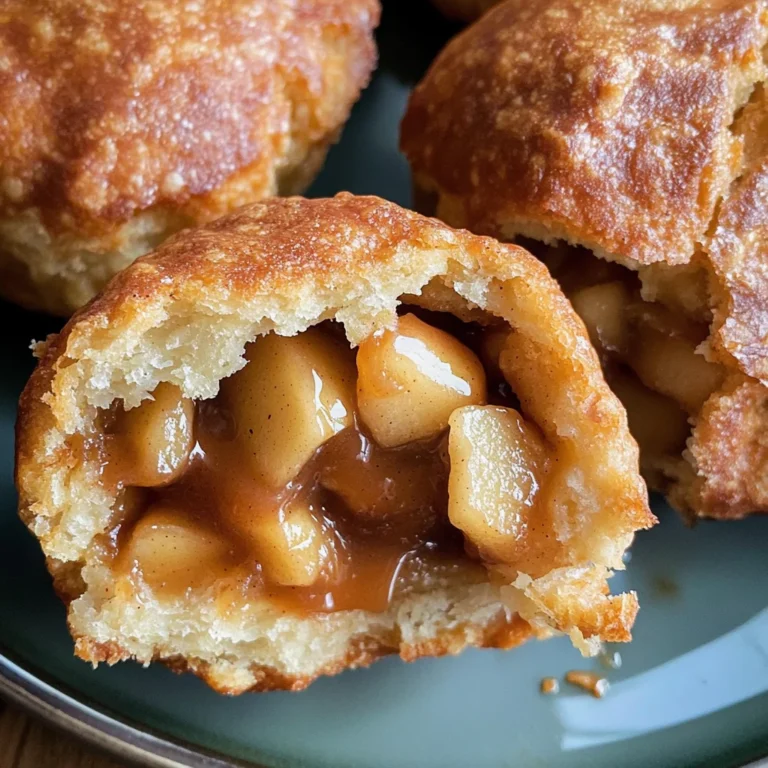 Mouthwatering Caramel Apple Pie Bombs