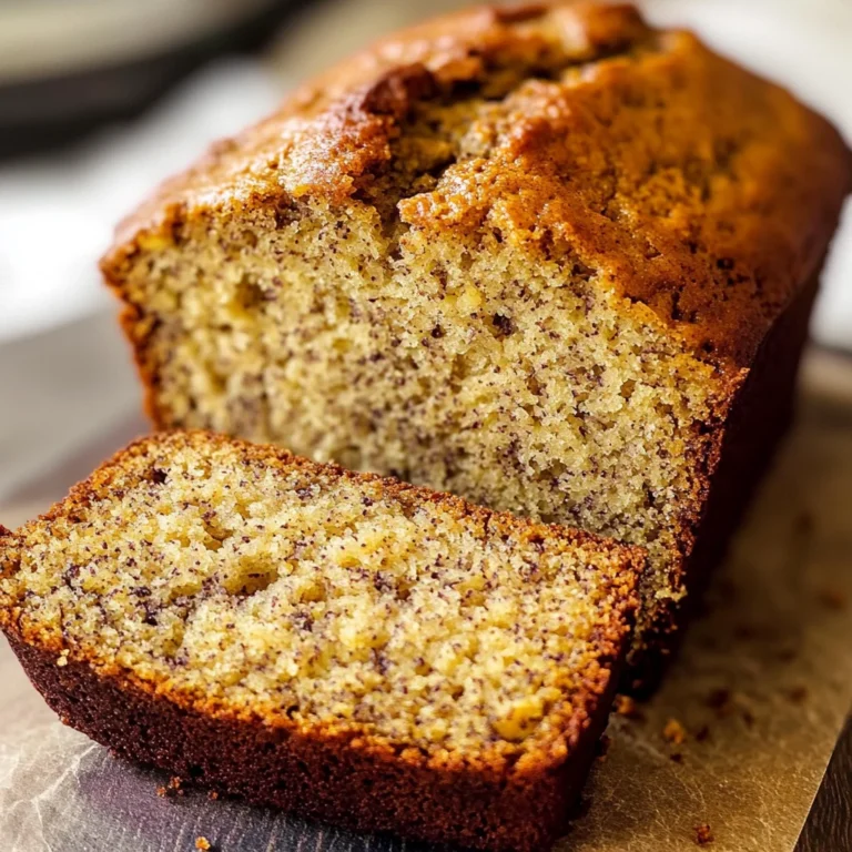 One Bowl Banana Bread