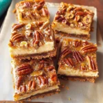Pecan Pie Cheesecake Bars