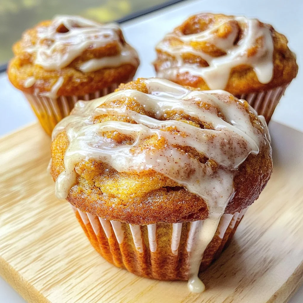 Pumpkin Cinnamon Roll Muffins: A Cozy Fall Breakfast Delight