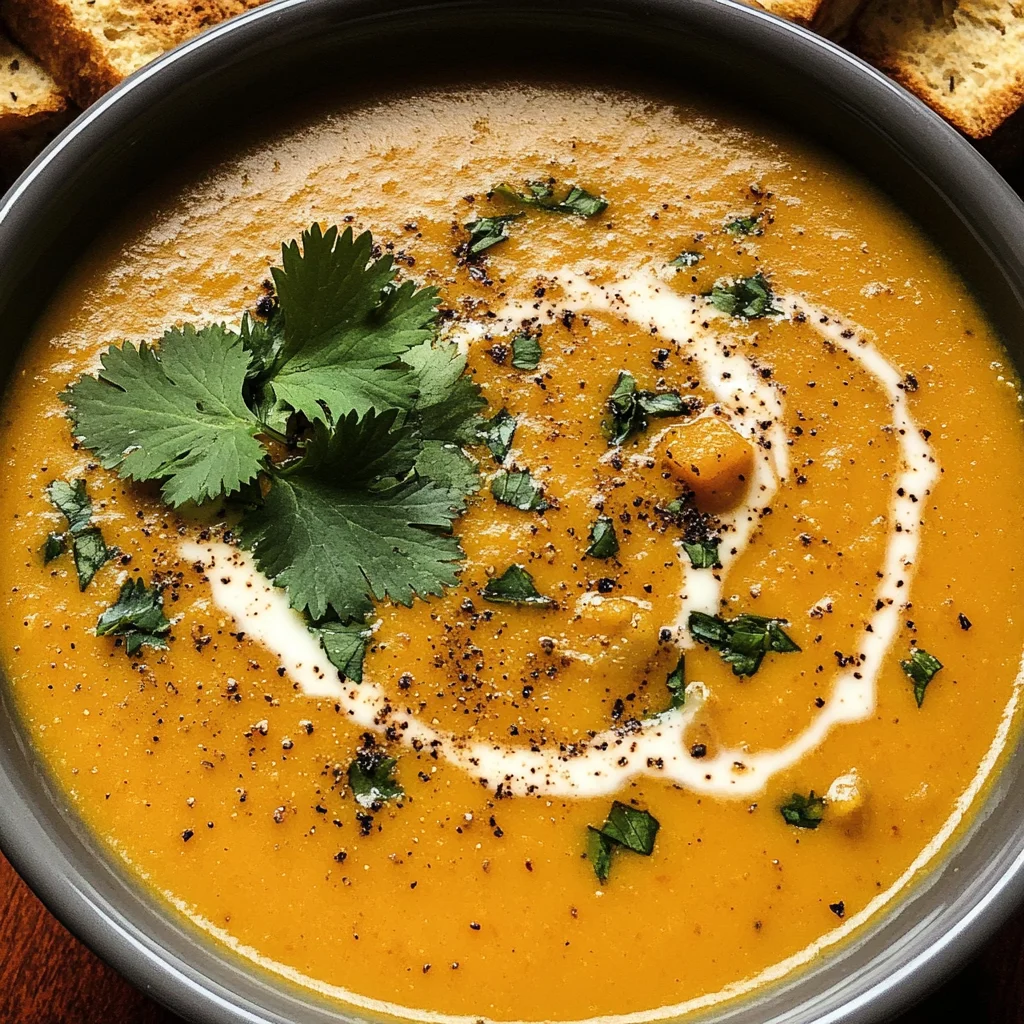 Roasted Butternut squash soup
