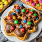 Rolo Pretzels with M&M Candies