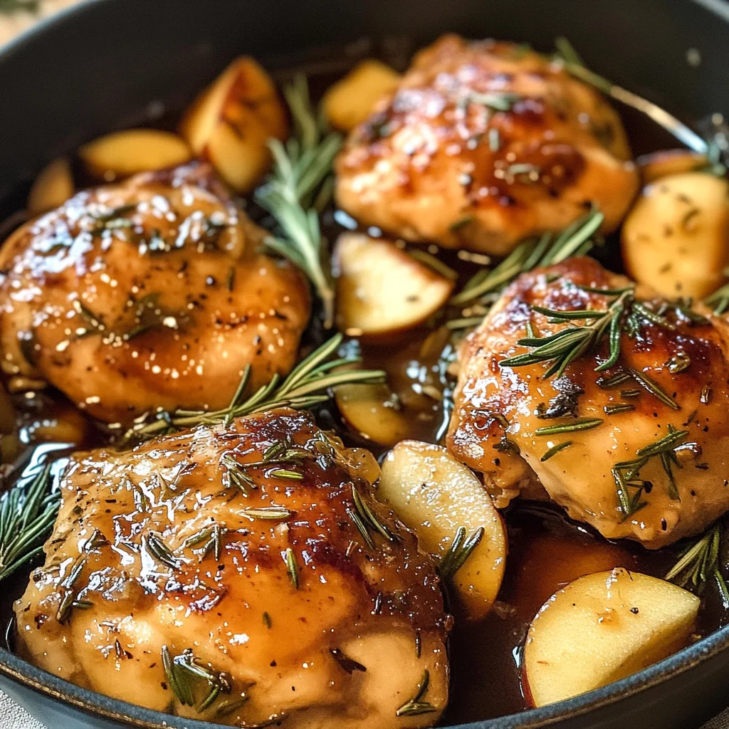 Rosemary Apple Cider Chicken