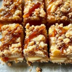 Salted Caramel Apple Crumble Bars Fall Treat: Get Addicted in 45 Min
