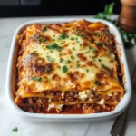 Small Batch Lasagna