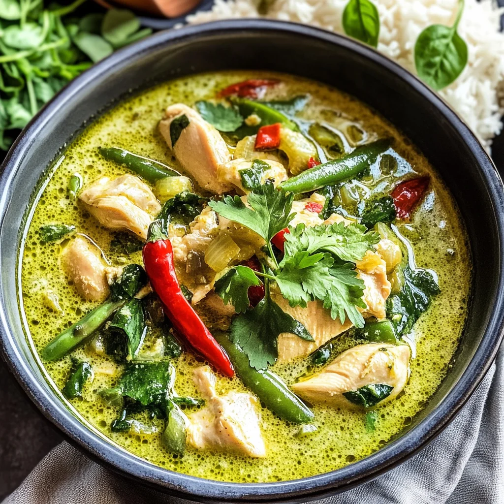 Thai Green Chicken Curry