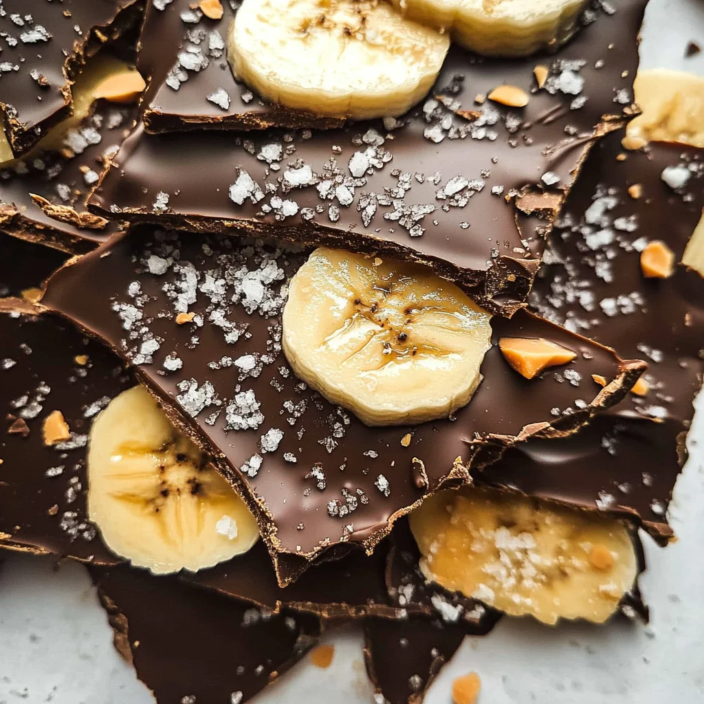 Viral Chocolate Banana Bark