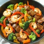 steak and shrimp stir fry