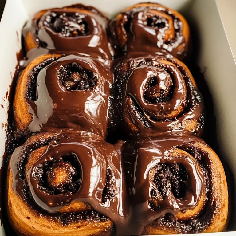 Chocolate Cinnamon Rolls